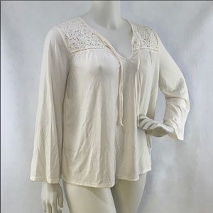 NWT Old Navy off white long sleeve shirt